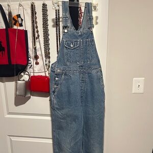 GAP Factory Blue Denim Overalls